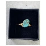 Native American Turquoise Vintage Ring