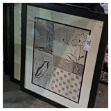3 Framed Artworks