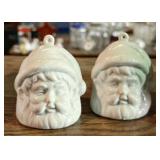 Glazed Porcelain Christmas Ornaments