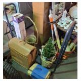 Log Rack, Luggage, Metal Basket & Misc.