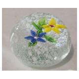 Ornate Art Glass Paperweight