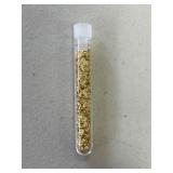 24K Gold Flakes in Bottle