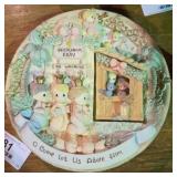 Precious Moments Collectible Plate