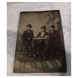 Antique Tin Type Photograph