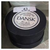 Set of 4 Hand Painted Fruits Dansk Coasters