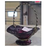 Small Ruby Red Brides Basket