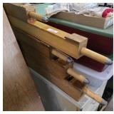 5 Wood Pipe Organ Pipes
