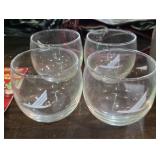 Set of Piedmont Airlines Glasses