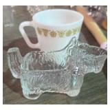 Pyrex Mug & Scottie Dog Creamer