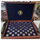 24K Gold Layered Coin Set
