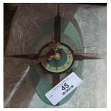 Reproduction Mid Century Wall Clock