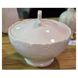 Porcelain Candy Dish & Lid