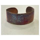 Vintage Copper Cuff Bracelet