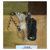 Crystal Bottle Stopper & Misc. .