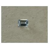 Emerald Cut Aquamarine Collector Gemstone