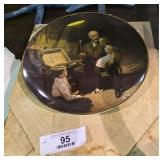 Rockwell Collectors Plate