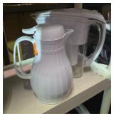 Britta Water Pitcher & Vintage Coffee Dispenser