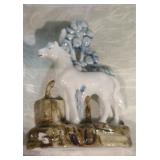 Miniature Vintage Porcelain Horse Figure