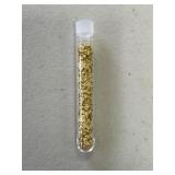24K Gold Flakes in Bottle