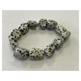 Spotted Agate Gemstone Bracelet