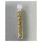 24K Gold Flakes in Bottle