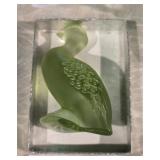 Lalique Happy Duck Figure