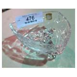 Bohemia Crystal Pinwheel Footed Candy Dish