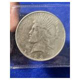 1923 D Silver Peace Dollar Coin