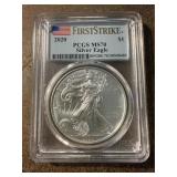 MS70 2020 American Silver Eagle