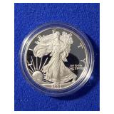 2005 W American Silver Eagle Proof Coin