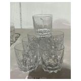 4 Piece Arcoroc France Whiskey Tumblers