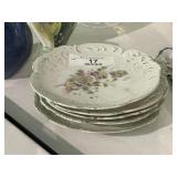 Vintage Floral Plates