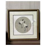 Framed Kui Feng Signed Print