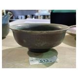 Studio Art Pottery Glazed Bowl