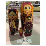 Wooden Russian Nesting Dolls