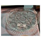 Vintage Anchor Hocking Star of David Platter