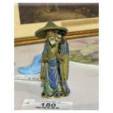 Vintage Chinese Shiwan Mud Man Figurine