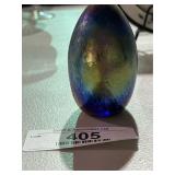 Art Glass Egg Paperweight