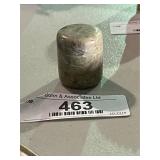 Small Carved Stone Container & Lid