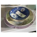 4 Hand Painted Porcelain Dishes