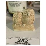 Hand Crafted Owl Figurine