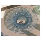 Vintage Fenton Blue Opalescent Bowl
