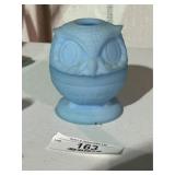 Vintage Fenton Owl Fairy Lamp