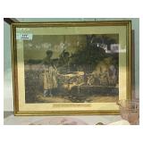 Framed Lithograph Robert Amick