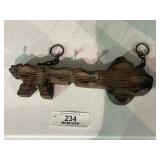 Rustic Wood Key Hook