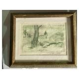 Vintage Pencil Drawing