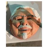 Vintage Colonel Sanders Halloween Mask