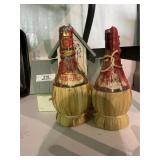 Large Wooden Birdhouse & Bottle Candleholder