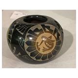 Vintage Santa Clara Pueblo Pottery Piece