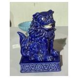 Porcelain Foo Dog Lion Statue
